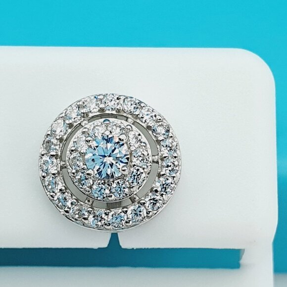 925 Sterling Silver CZ Beautiful Earrings for Women, 1USPAR4213 - Picture 11 of 11